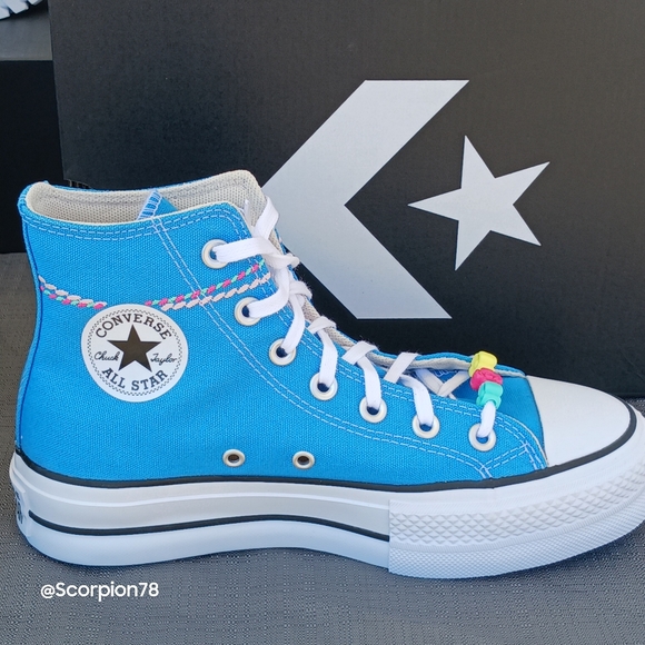 Converse CTAS  Lift Embroidered Bracelet Shoes Size 6 Wom - Picture 3 of 11